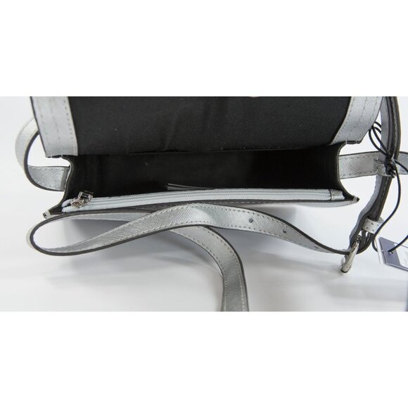 Rebecca Minkoff Silver Saffiano Madison Crossbody - Picture 13 of 13